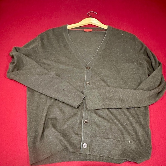 Isaia Men's Sweater Size Large with Flaws - Picture 1 of 11